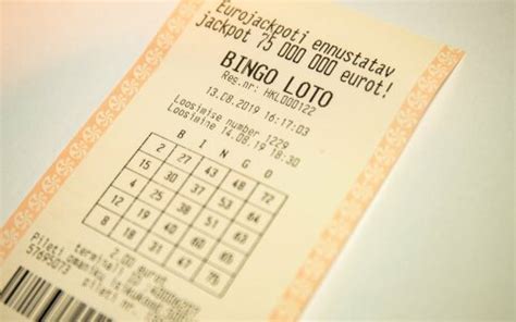 bingo loto pileti ostmine|Eurojackpot – Eesti Loto.